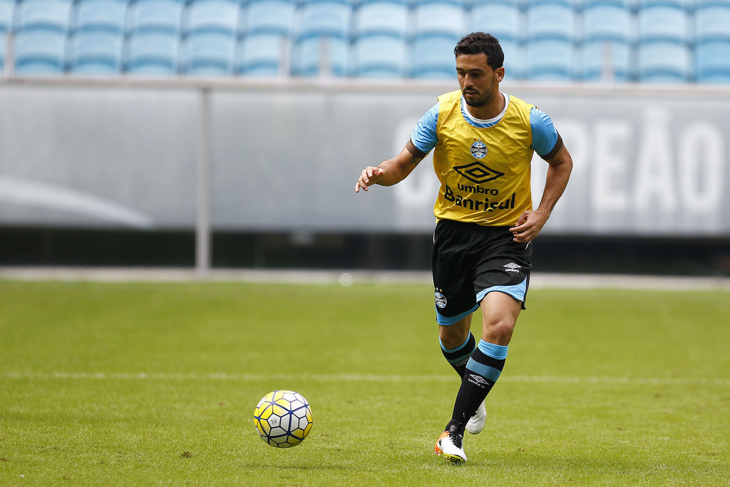 Edílson convoca torcedor para jogo contra Ponte Preta (Foto: Lucas Uebel/Grêmio FBPA)