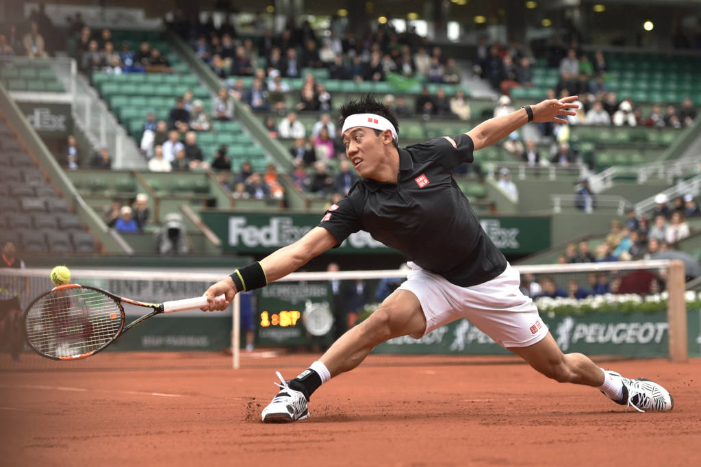 Kei Nishikori  (Foto: Eric FEFERBERG/AFP)