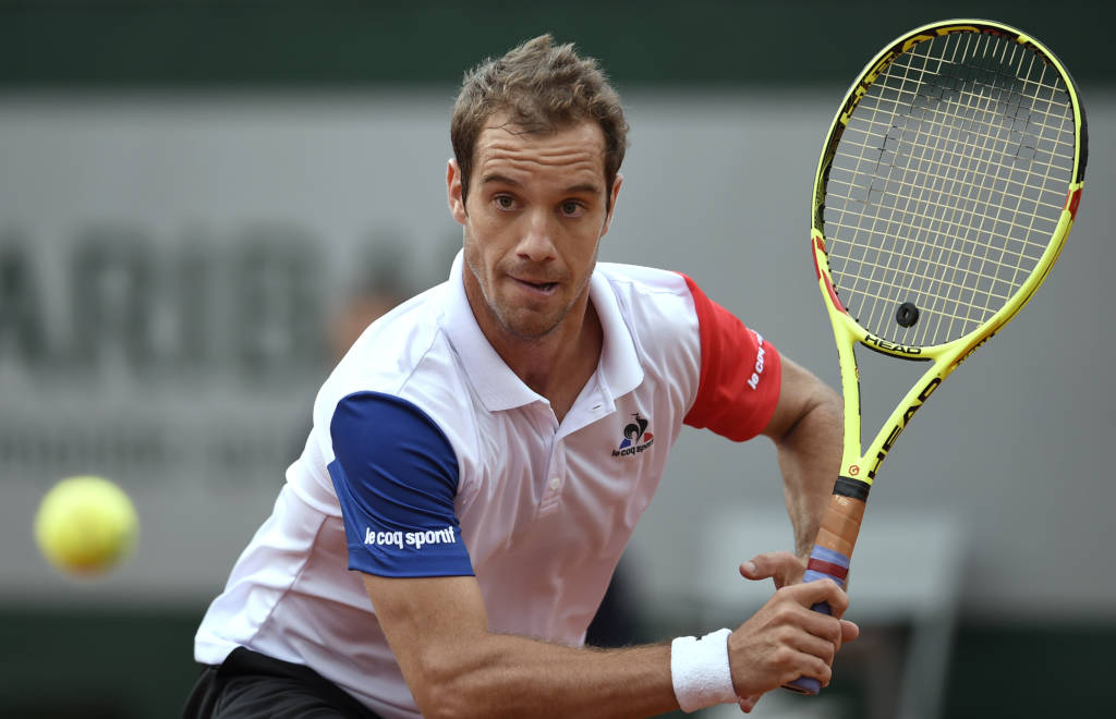 Gasquet dominou Bellucci na primeira rodada de Roland Garros (Foto: Eric Feferberg/AFP)
