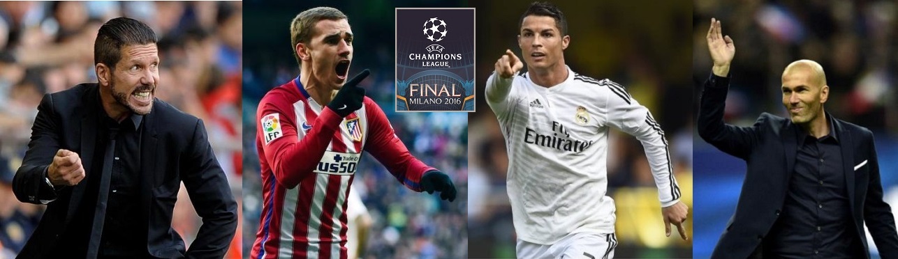 Final promete agitar a cidade de Madrid, dividida pelo clássico (Foto: Montagem Gazeta Esportiva)