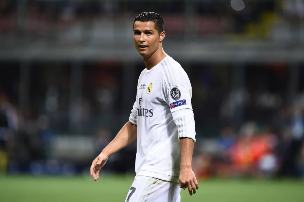 A condição de astro de Cristiano Ronaldo preocupa o treinador Fernando Santos, da seleção portuguesa (Foto: Filippo Monteforte/AFP)