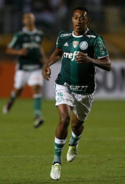 Fabricio estreia pelo Palmeiras, em vitória contra o Grêmio por 4 a 3. (Foto: Cesar Greco/Fotoarena)