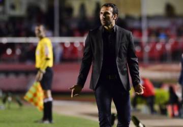 Novo técnico do Coelho, Sérgio Vieira acompanhará a partida das arquibancadas (Gustavo Oliveira/Atlético-PR)