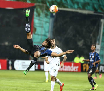 Mina vem sendo um dos destaques do surpreendente Del Valle na Libertadores (Bruno Cantini/CAM)