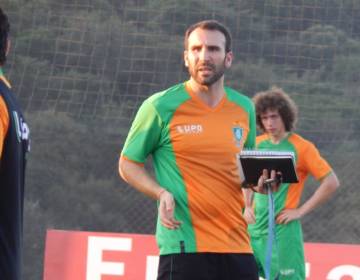 Vieira já havia comandado primeiro treinamento na segunda-feira (Carlos Cruz/AFC)