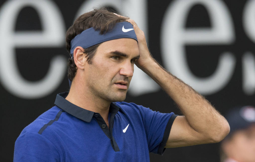 Federer vai em busca do primeiro título em Stuttgart (Foto: Thomas Kienzle/AFP)