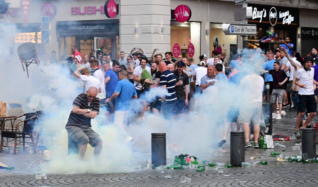 Inglaterra jogará em Marselha, neste sábado (Foto: Leon Neal/AFP) 
