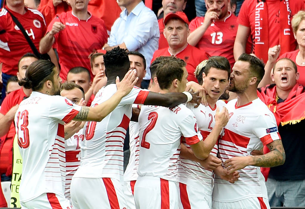 Suíça estreou com vitória na Eurocopa (Foto: François Lo Presti/AFP) 