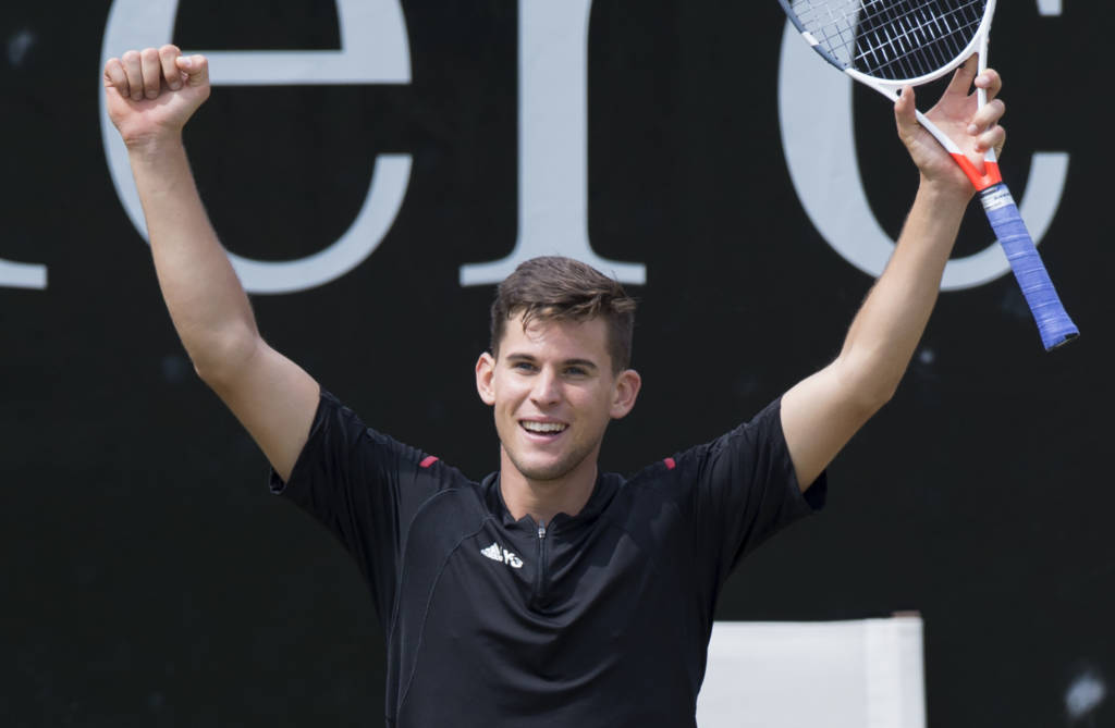 Thiem tem apenas 22 anos (Foto: Thomas Kienzle/AFP)