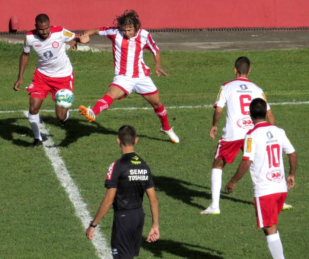 Mogi Mirim saiu atrás no placar, mas buscou o empate (Foto: Marcelo Gotti/Mogi Mirim E.C.)