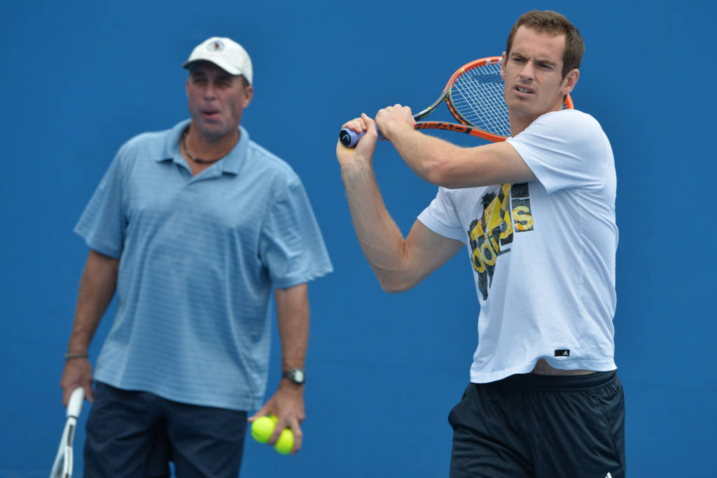 Murray e Lendl romperam em 2014 (Foto: Paul Crock/AFP)