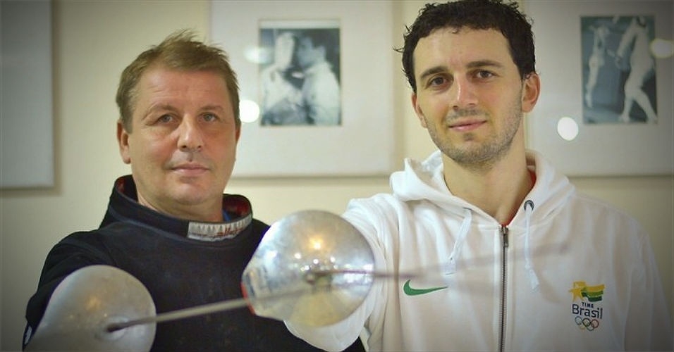 Renzo Agresta, à direita, é uma das principais esperanças do Brasil nos Jogos do Rio 2016 (Foto: Divulgação)