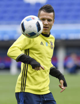 Konoplyanka é uma das principais peças do elenco ucraniano (Foto: Philippe Desmazes/ AFP)