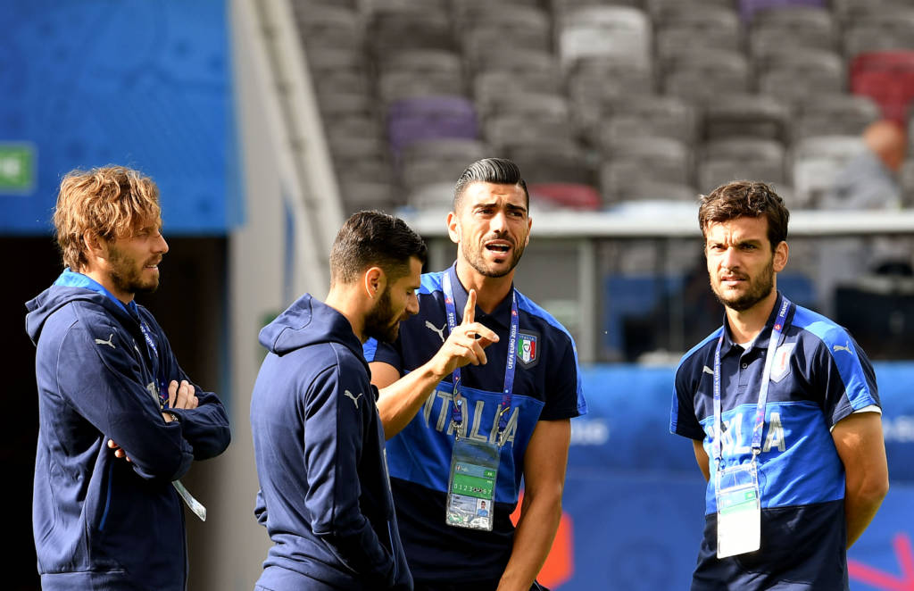 Líderes da chave, italianos querem a vitória para garantir classificação antecipada (Foto: Vincenzo Pinto/AFP)
