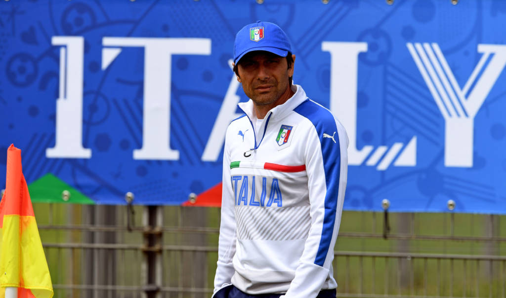 Antonio Conte deixará a seleção após a Euro (Foto: Vincenzo Pinto/AFP)