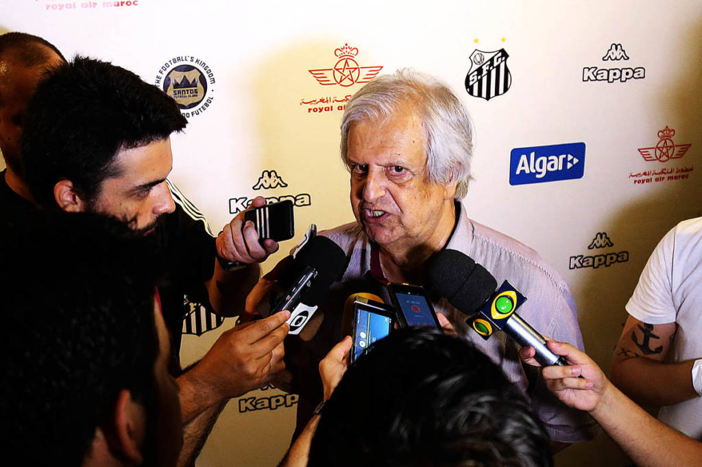 Modesto Roma Júnior acredita que o Santos pode ser campeão Brasileiro com sem a contratação de mais reforços (Foto: Ivan Storti/SFC)