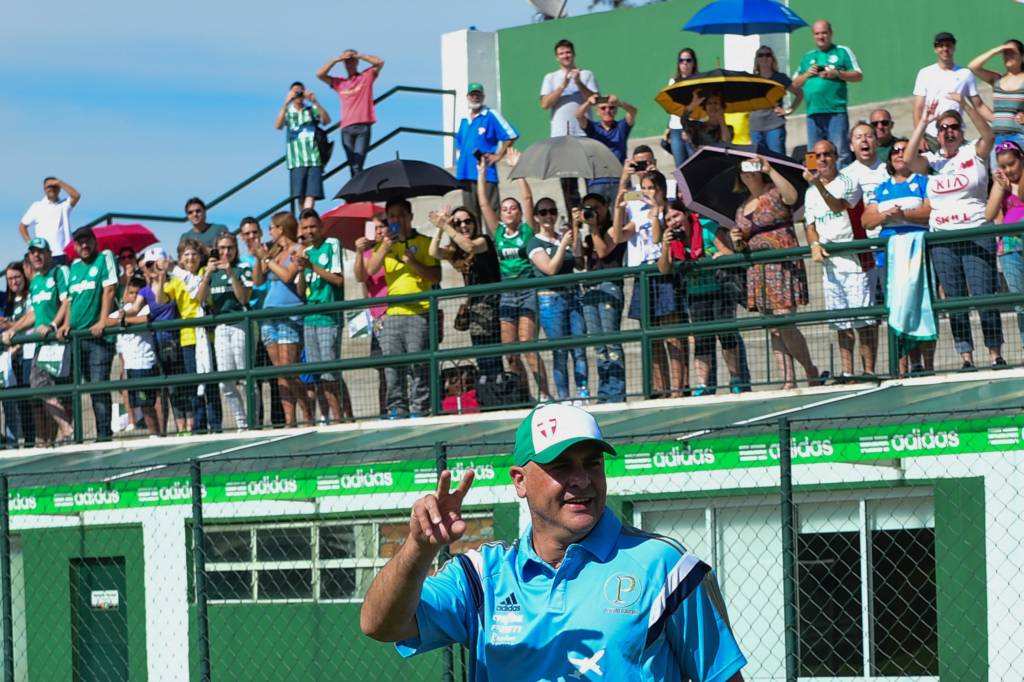 Ídolo Marcos usou sua página de Facebook para elogiar palmeirense convocados (Foto: DJALMA VASSÃO/Gazeta Press)