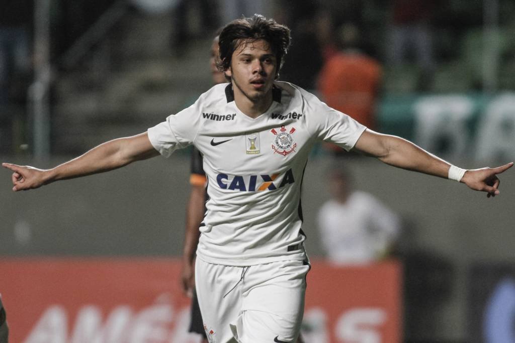 Romero abriu o placar em uma noite de pouca inspiração do Corinthians (foto: Thomas Santos/Agif/Gazeta Press)