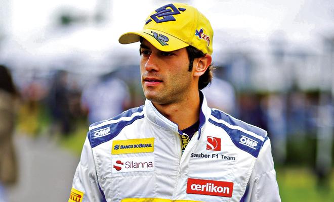 Felipe Nasr pode ter ajudado a Sauber a faturar R$ 135 milhões (Foto: Paul Crock/AFP)