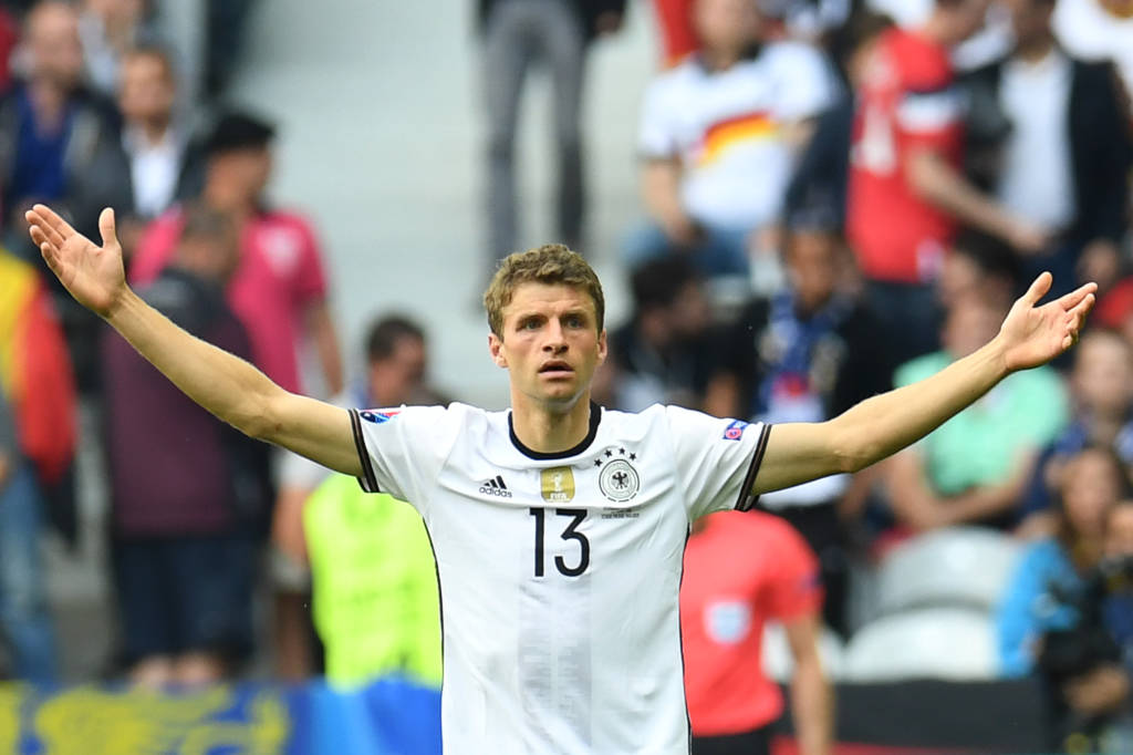 Cadê os gols? Artilheiro em Mundiais, craque do Bayern continua sem marcar em Eurocopas (Foto Patrik Stollarz/ AFP)
