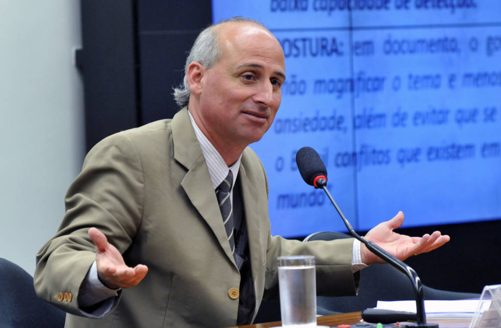 Marcelo Rech demonstrou preocupação com o atual estágio da força de segurança brasileira (Foto: Luis Macedo/Câmara dos Deputados)