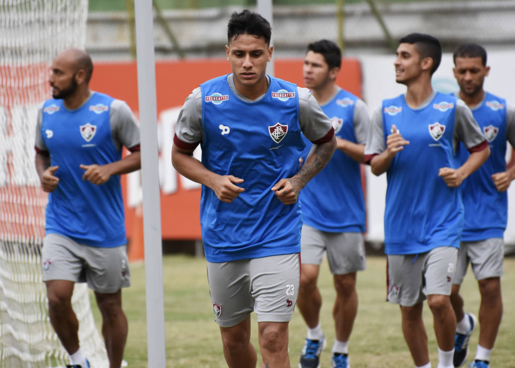 O elenco do Fluminense acredita que jogar no Rio levará a uma crescente no Campeonato Brasileiro (Foto: Mailson Santana/Fluminense FC) 