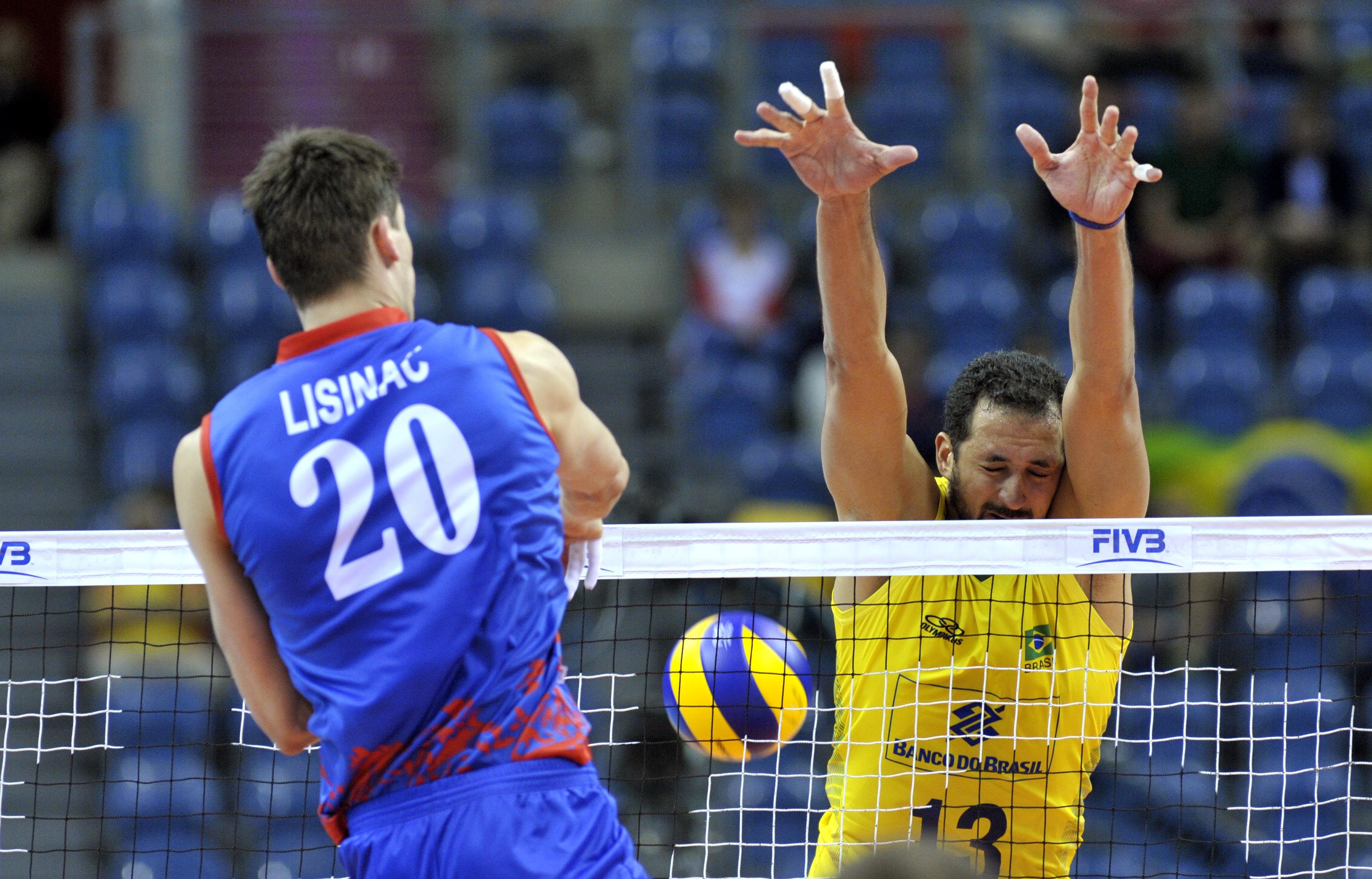 Sérvia controlou a Seleção Brasileira e venceu a Liga Mundial (Foto: FIVB)