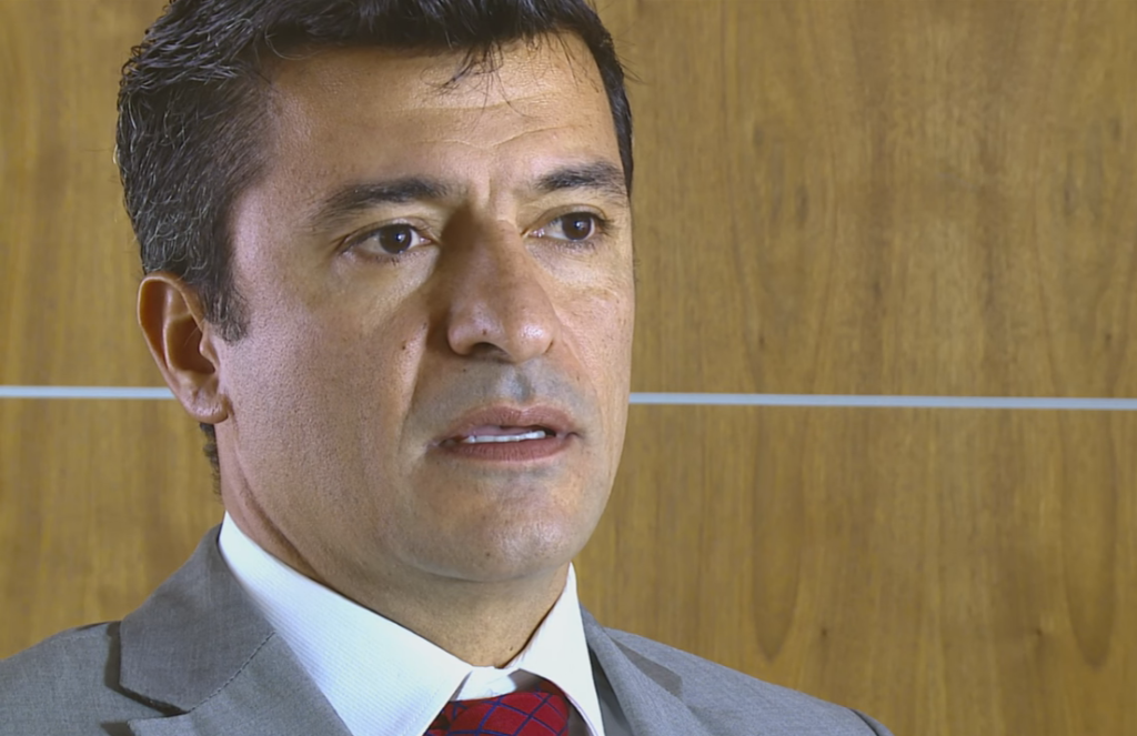 Sandro Meira Ricci vai ser o único árbitro brasileiro no Rio 2016 (Foto: Reprodução/CBF)