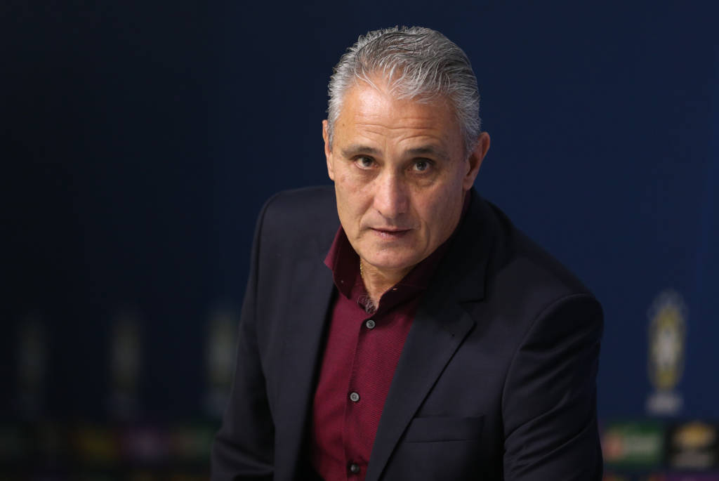 Tite realizou entrevista coletiva na última quarta-feira (Foto: Lucas Figueiredo/MoWa Press)