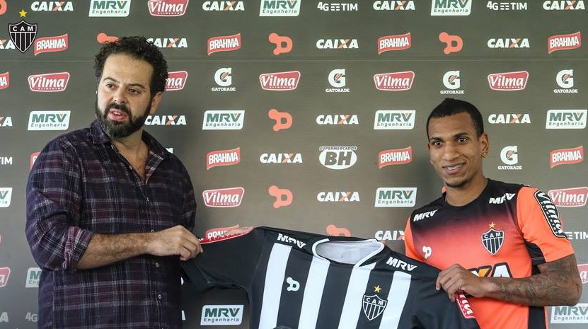 Presidente do Galo destacou esforço para a contratação de Otero (Bruno Cantini/CAM)