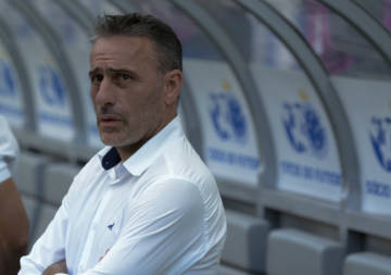 O técnico Paulo Bento foi muito criticado pela torcida cruzeirense (Foto: Washington Alves/Light Press/Cruzeiro)