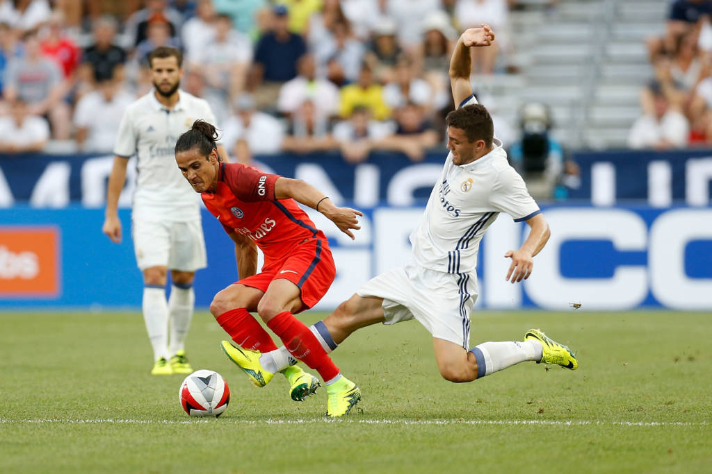 PSG venceu o terceiro amistoso da pré-temporada: 3 a 1 sobre o Real Madrid (Foto: Kirk Irwin/Getty Images/AFP)