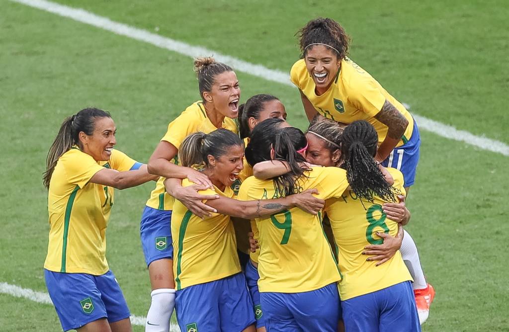 Seleção estreou bem nos Jogos Olímpicos (Foto: Ricardo Stuckert/CBF)