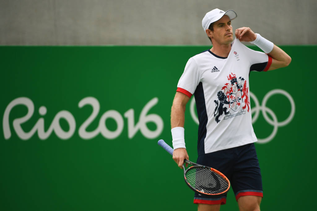 No Rio, Murray tenta o bicampeonato olímpico (Foto: Roberto Schmidt/AFP)