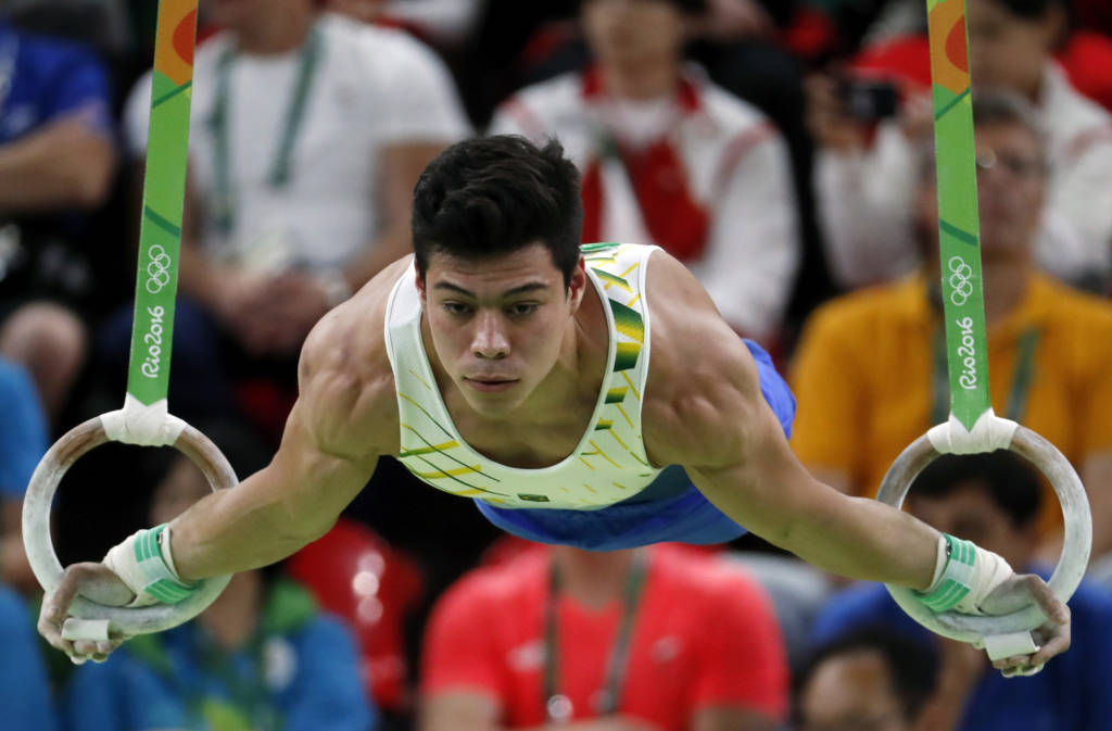 Sérgio Sasaki teve a melhor posição de um brasileiro na história da competição (Foto: Thomas COEX/AFP)