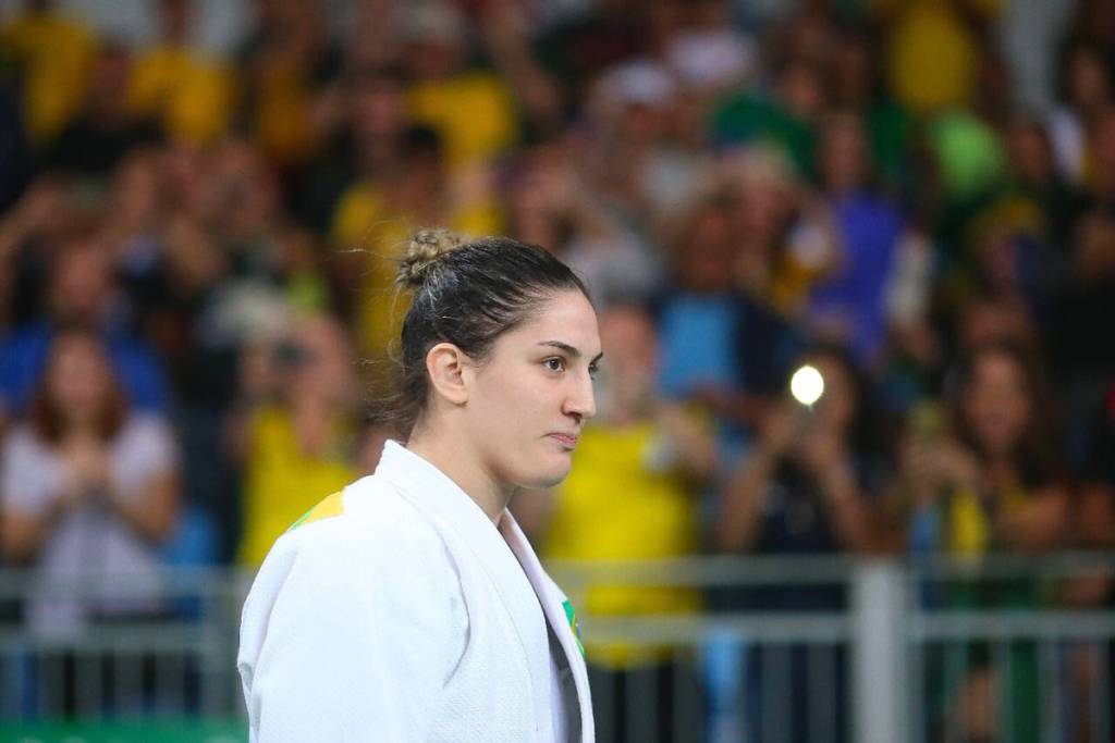 Mayra Aguiar não tem chances de levar o ouro (Foto: Divulgação)