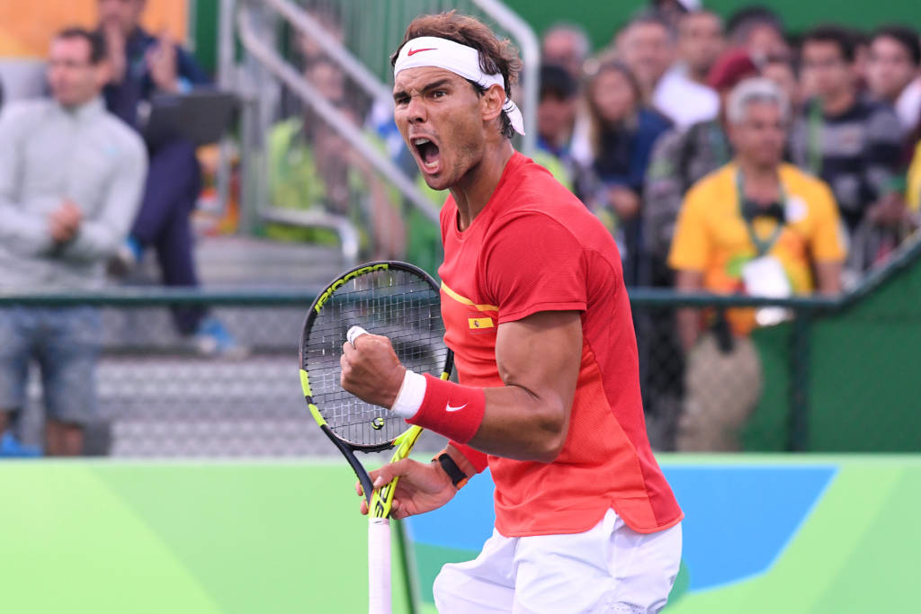 Nadal preferiu voltar suas atenções para a simples e para a dupla (Foto: Luis Acosta/AFP)