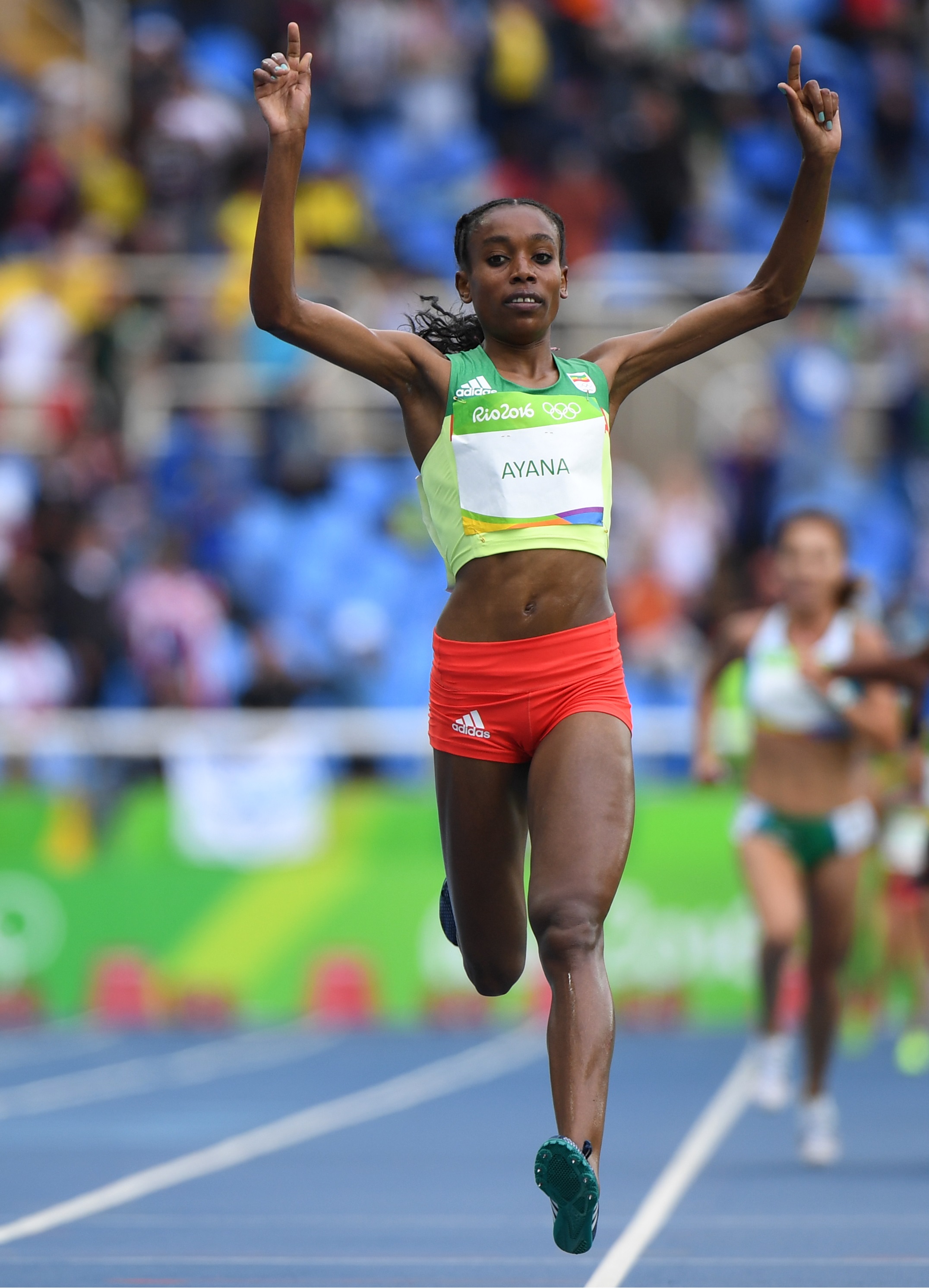 Almaz Ayana fez história na manhã desta sexta-feira (Foto: OLIVIER MORIN/AFP)