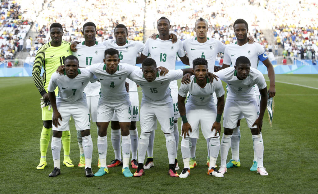 Campeã em 1996 e vice em 2008, Nigéria busca sua terceira medalha no futebol olímpico (Foto: Miguel Schincariol/AFP)
