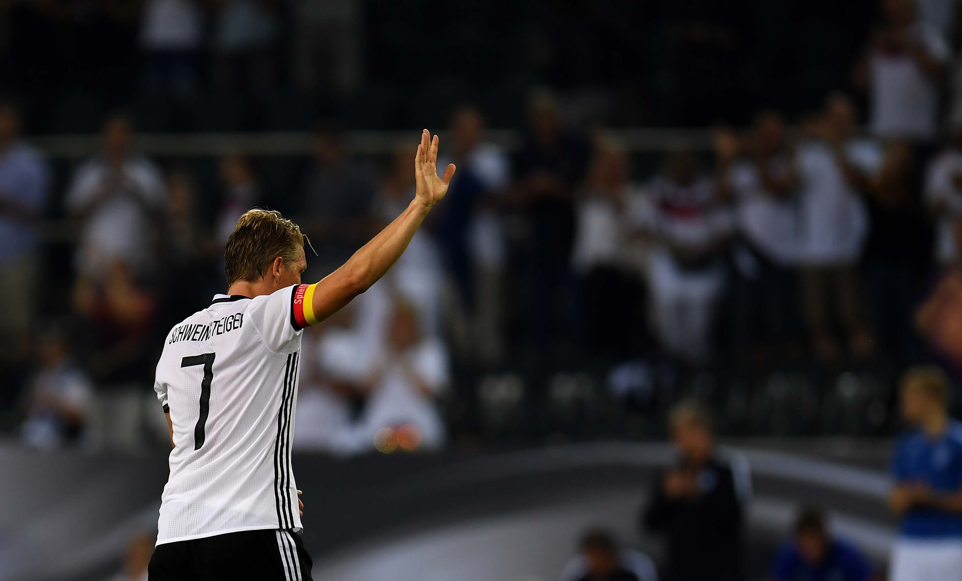 Em 12 anos, Schweinsteiger disputou 121 jogos com a seleção alemã (Foto: Patrik Stollarz/AFP)