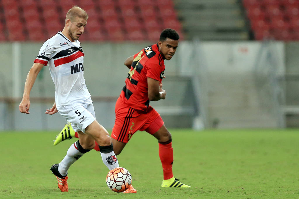 Rithely lamentou bastante mais um tropeço do Sport (foto: Felipe Oliveira/AFP)