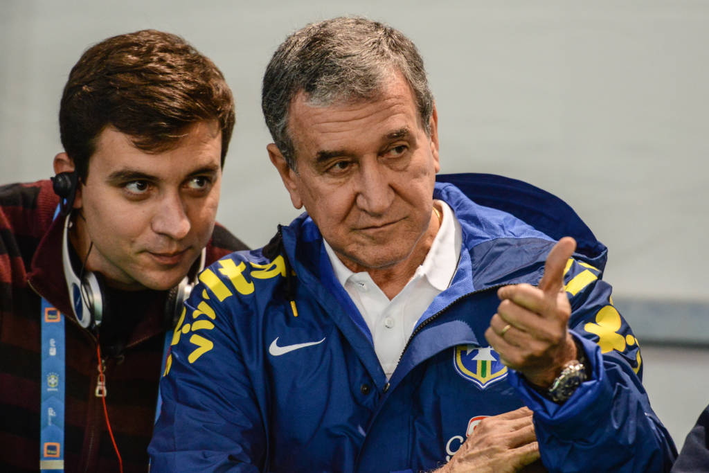 Antigo braço direito de Felipão, Parreira aprovou o Brasil de Tite (foto: Fernando Dantas/Gazeta Press)