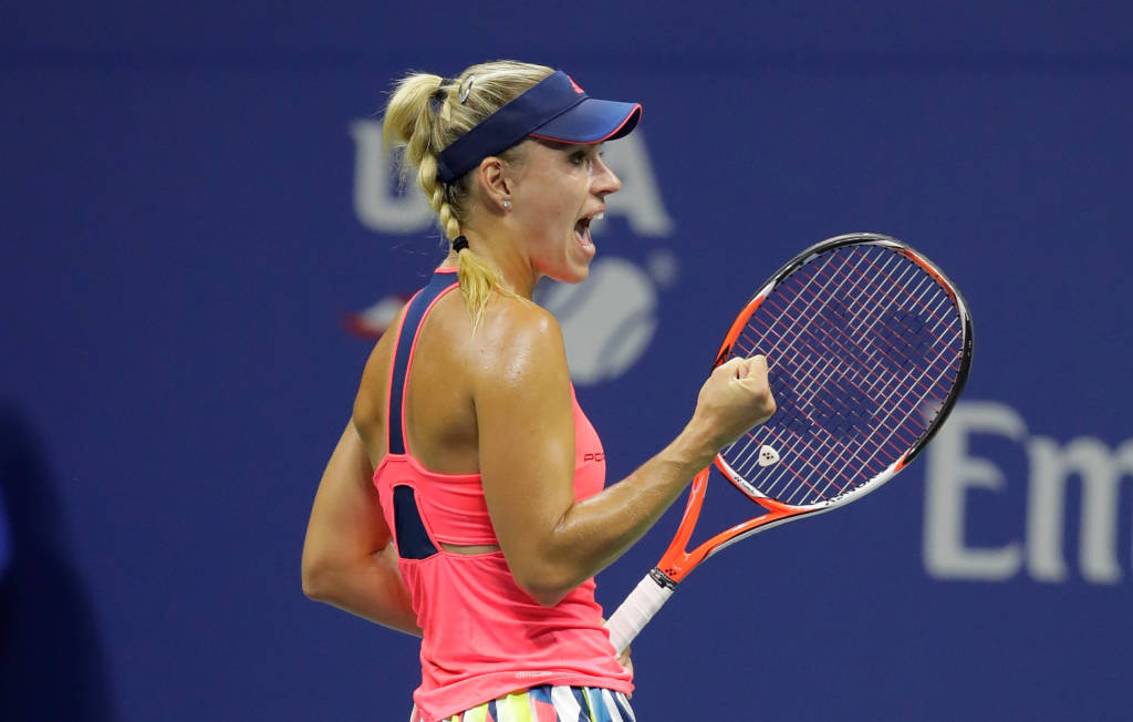 A alemã Angelique Kerber não teve dificuldade para avançar às oitavas do Aberto dos EUA (Foto: Andy Lyons/AFP)