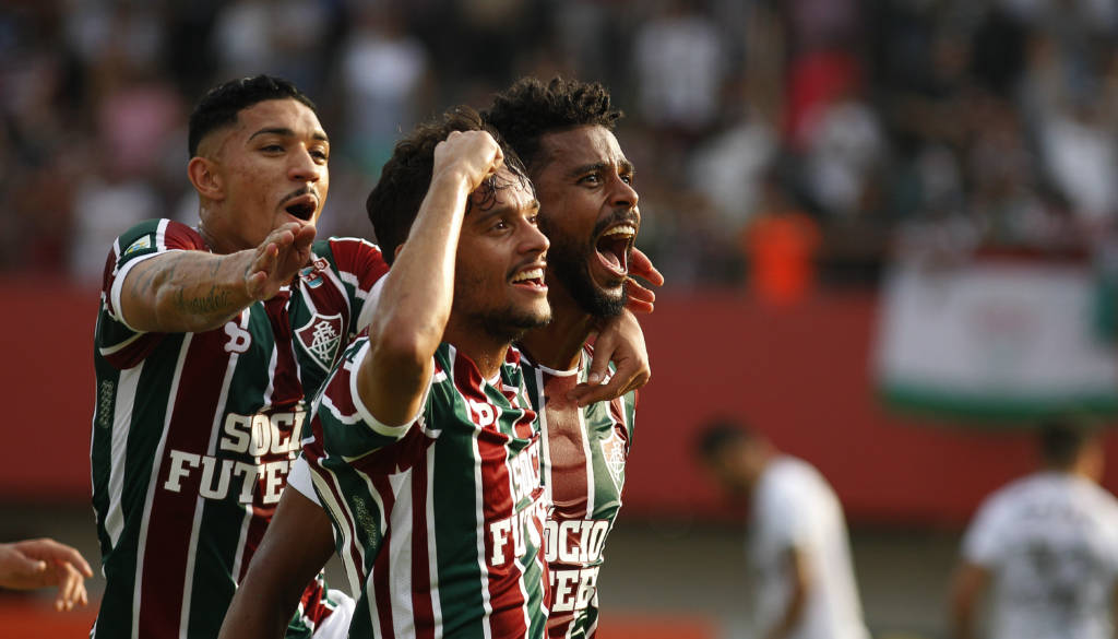 Flu sofreu, mas bateu o Figueirense (Foto: Nelson Perez/Fluminense F.C)