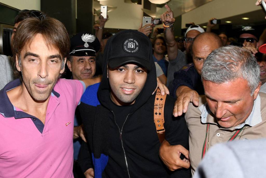 Gabriel fechou com a Inter de Milão (Foto: Divulgação/Internazionale)