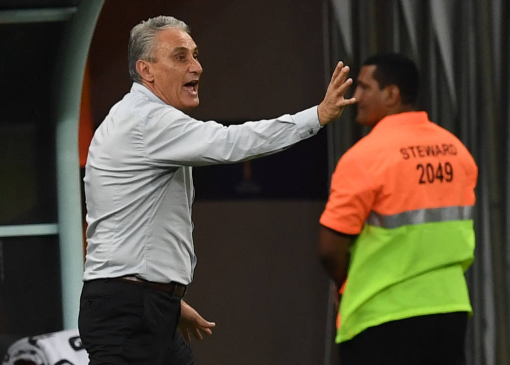 Sucessor de Dunga tem 100% de aproveitamento no comando do Brasil (foto: Vanderlei Almeida/AFP)