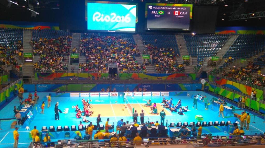 Seleção Brasileira feminina de voleibol sentado estreia com tranquila vitória no Rio 2016 (Foto: Divulgação)