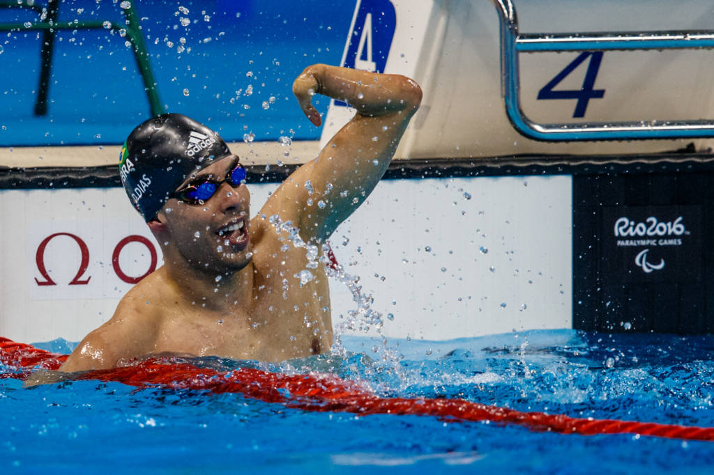 Daniel Dias conquistou a 20ª medalha paralímpica da carreira (Foto: Heusi Action/Gabriel Heusi)