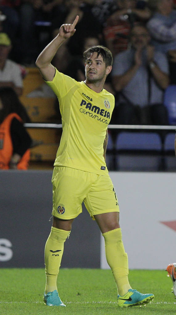 Pato marcou o gol de empate para o Villarreal (Foto: Jose Jordan/AFP)