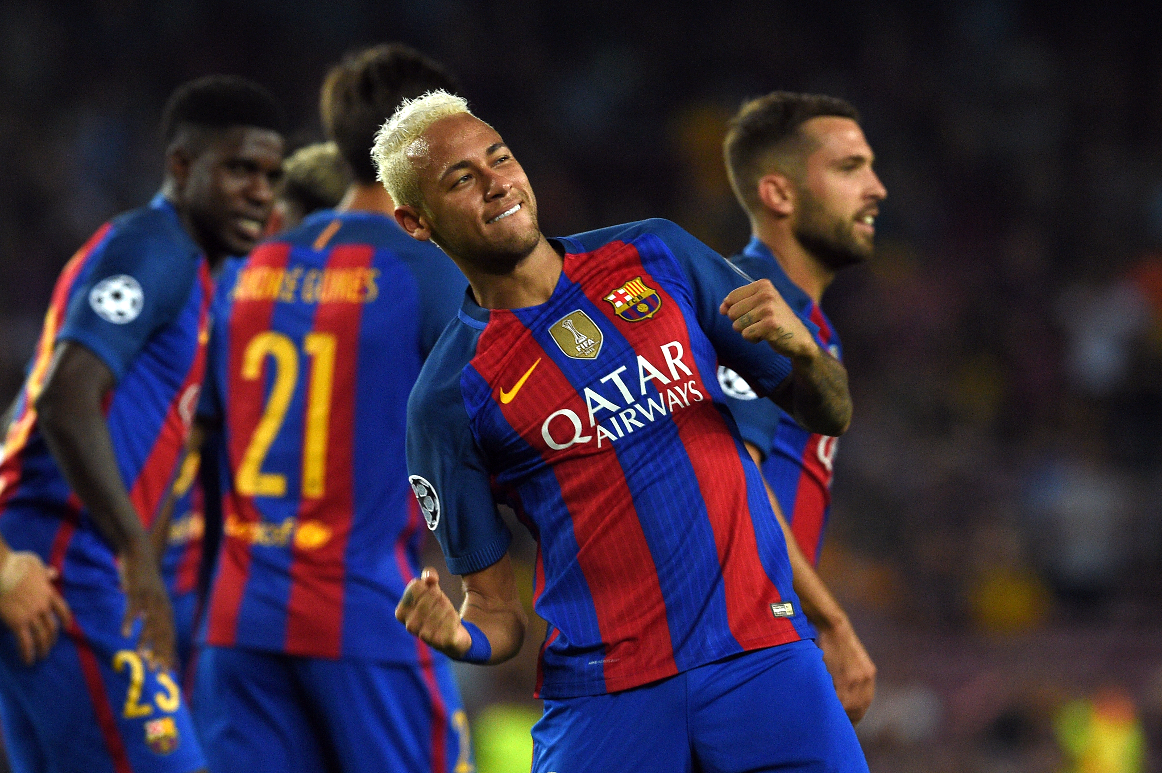 Craque teve grandes chances de deixar a Catalunha (Foto: LLUIS GENE / AFP)